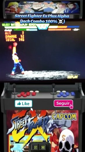 Street Fighter Ex Plus Alpha #streetfighterex2plus #streetfighter #retrogaming #arcade