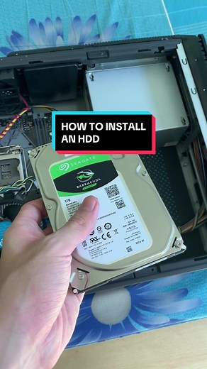 Cómo instalar un HDD en tu PC fácilmente