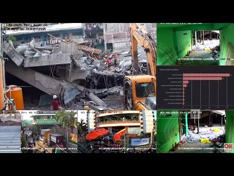 LIVE Kondisi Terkini Sepekan Evakuasi Korban Reruntuhan Ponpes Al-Khoziny Sidoarjo