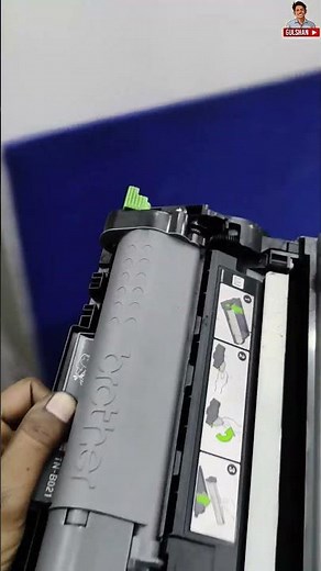 how to replace toner in brother printer #brotherprinter 🖨️