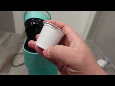 How To Insert Coffee Pod In Keurig Coffee Machine-Tutorial