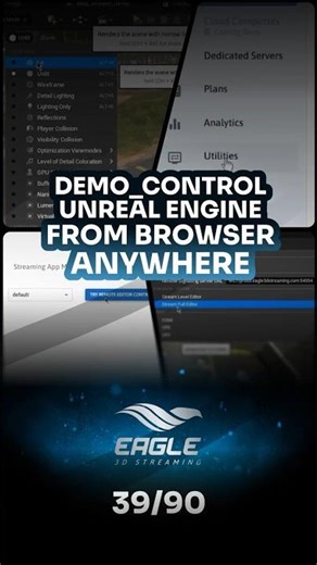 Demo Control Unreal Engine from Browser ANYWHERE #unrealengine #3dvisualization #ue5