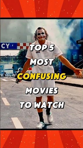 Top 5 Most Confusing Movies to Watch 🧠🎬❓ #movie