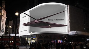 Samsung UK Unveils Innovative 3D OOH Advert to Promote the Powerful Galaxy Book2 Pro Series