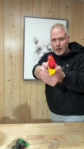 DIY Block Soft Bullet Blaster for Fun Play