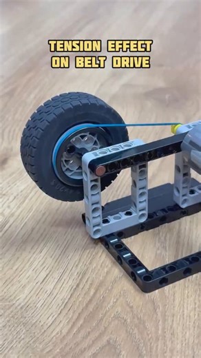 19K views · 196 reactions | Tension Effect on Belt Drive #lego #legotechnic #beltdrive #mechanical #mechanism #engineering #legotips #legotricks | Bricks Master Builders | Facebook