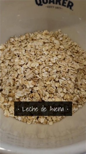 • Leche de Avena y Galletas con Bagazo •