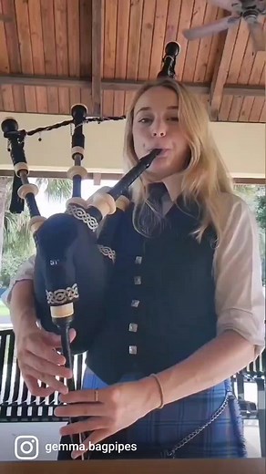 Gemma Bagpipes on TikTok