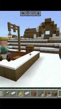 Minecraft Survival Snow Village House Loot & New Adventure! ❄️🏡