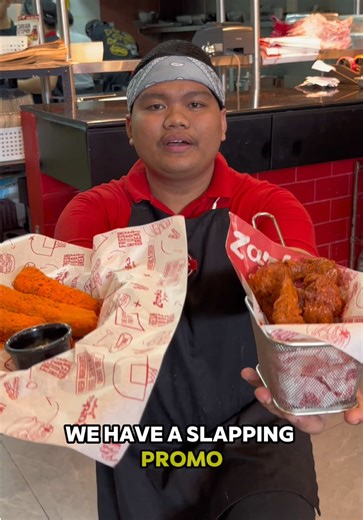 Stop by Zark’s and get your fix of wings or Flavored Mozza for only P14. It’s the only ‘slap’ you actually want this Valentine’s! 😮‍💨💘 🗓️ Available until February 28, 2026