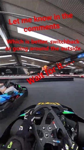 Two ways to overtake the same kart