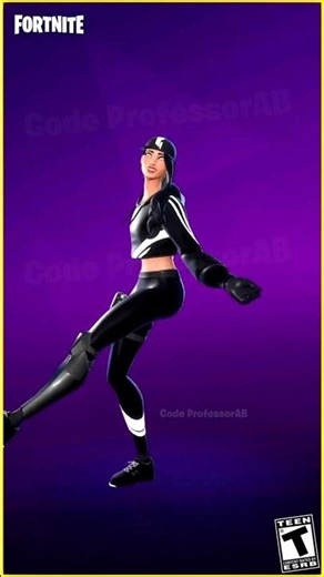 Fortnite Jump Emote Shadow Ruby Skin Thicc 🍑😜😍 뛰어 Blackpink Kpop Song 😱🔥