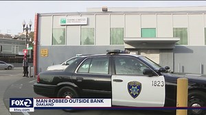 Oakland police warn about armed robberies at ATM's-man robbed at gunpoint outside bank speaks about his ordeal