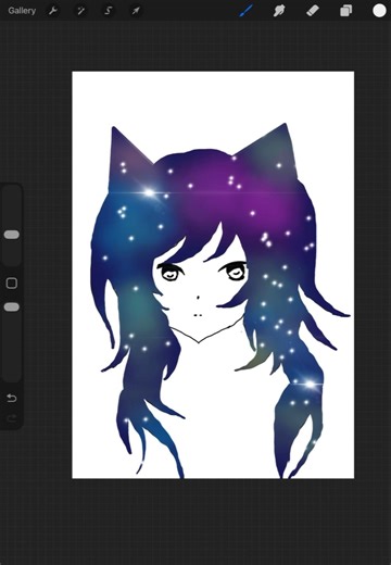 Anime digital art 🎨 #art #digitalart #anime