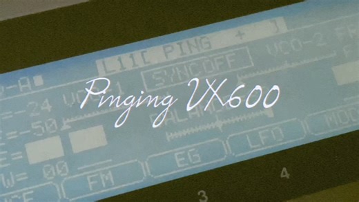 合成器笔记｜Pinging AKAI VX600