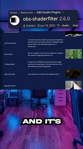 This FREE OBS Plugin Makes Your Stream Look Cinematic