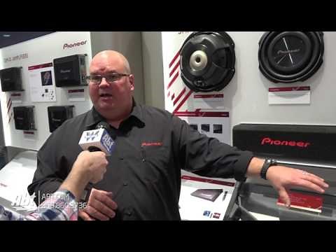 CES 2017 - Pioneer TS-WX70DA Subwoofer