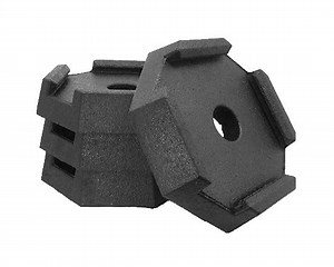 EQ Compact 4-Pack | Travel Trailer Permanent Jack Pads | RV SnapPad®