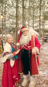 Mother and Father Christmas to children all over the world ❤️ | LaplandUK