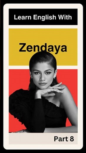 Learn English with Zendaya: What "fake it till you make it" really means.