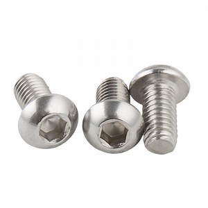 [Hot Item] ISO7380 Stainless Steel Hex Socket Bolt Button Head / Hex Cap Head Screw