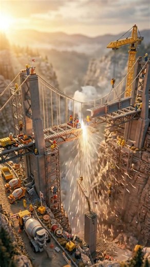 Miniature World Highway Build That Feels Real 🤯 #shorts