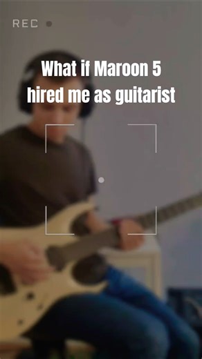 What if Maroon 5 hired me as Guitarist - Animals Rock cover #maroon5 #guitarist #rockcover