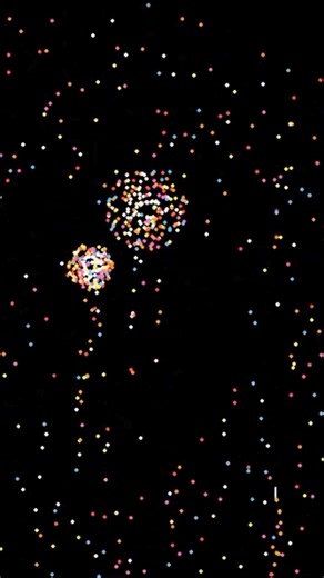 Creating a Fireworks Display with Python! 🎆🐍 #coding #python #viral #viralshorts