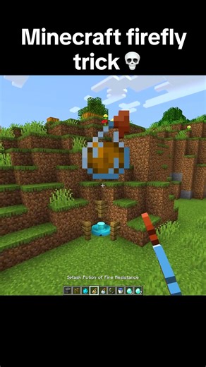 Minecraft Secret Firefly Trick 😱
