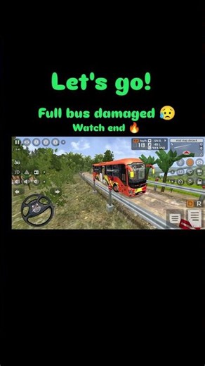 Taking a shortcut for reaching The bus stand | Bussid Bussid mod Map #viralreels