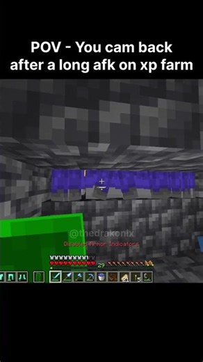 Xp farm #minecraft #shorts