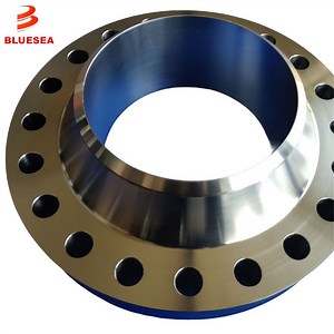 [Hot Item] ANSI B16.5 Class 150 Wn RF Forged Flange CNC Machining Customized Milling Parts