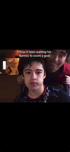 The Anticipation of Barney Scoring a Goal