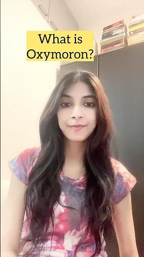 What is Oxymoron? | Literary Device #learningliteraturewithpurba