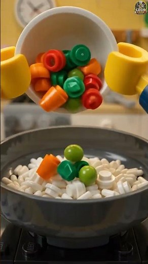 POV: Making the Ultimate LEGO Fried Rice! 🍚🔥