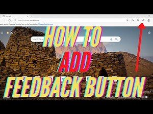 How to Add Feedback Button on Toolbar in Edge Browser on Windows 10 | Microsoft Edge Browser 2021