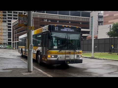 TheBus Honolulu Bus 4028 Route 83 Express! WAHIAWA HEIGHTS (Part 1)