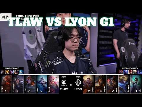 TLAW vs LYON Game 1 | LCS 2026 Spring Split Week 6 Day 2 | Team Liquid Alienware vs LYON G1