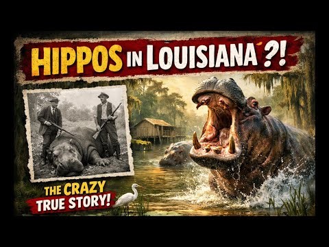 The U.S. Almost Released Hippos Into Louisiana | Louisiana Quick History