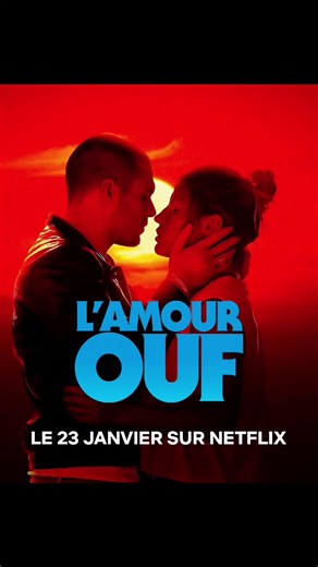 🔥❤️ L'AMOUR OUF ❤️🔥 Disponible sur 📺 : Netflix Date de sortie 📅 : 23 janvier 2026 Genre 🎭 : Romance, Drame, Policier Réalisation 🎬 : Gilles Lellouche Avec 🌟 : François Civil, Adèle Exarchopoulos, Malik Frikah, Mallory Wanecque, Benoît Poelvoorde, Alain Chabat Synopsis 📖 : Dans le Nord de la France des années 80, Clotaire et Jackie grandissent entre les bancs de l'école et les docks du port. Elle étudie, il traîne. Tout les oppose, mais ils tombent éperdument amoureux. La vie s'efforce de