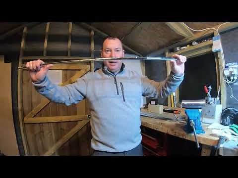 How to align the spine on an iron shaft