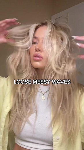 How to Achieve Loose Messy Waves: Hair Tutorial