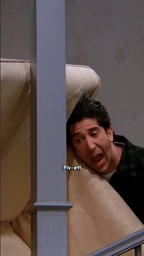 Ross tries to pivot the couch | Friends S05 E16 · The One with the Cop