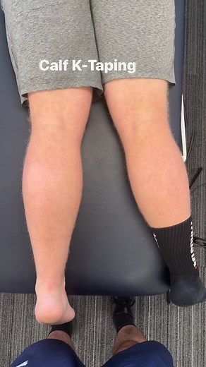415K views · 983 reactions | Calf K-Taping #theclubphysio #physio #physiotherapy #calfinjury #calftaping #calfstrain #sportstaping #strapping #ankletaping #taping #injuryprevention | The Club Physio | Facebook