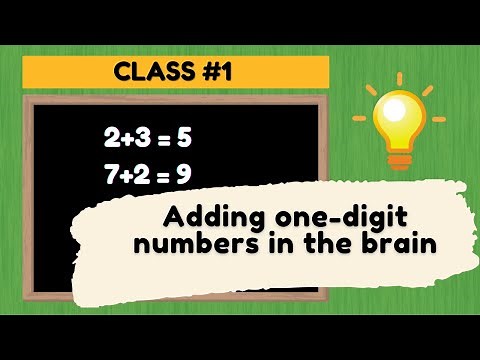 How to Add One Digit Numbers | Adding one digit numbers in mind | Mental Maths - Class 1 | (English)