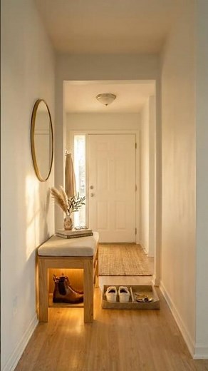 DIY Entryway Bench With Storage Makeover