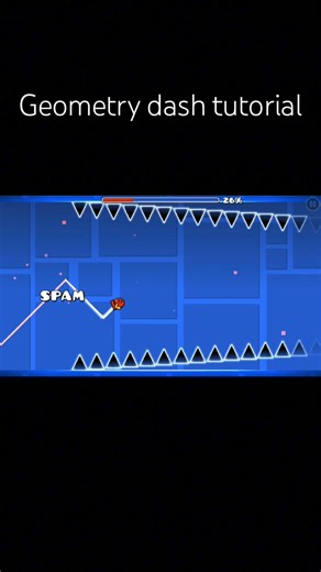 geometry dash tutorial #geometrydash #gameplay #gd #gaming #games
