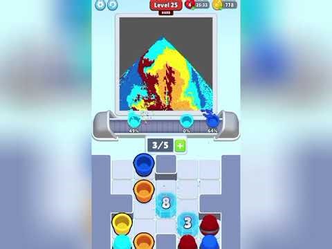 Sand Loop Level 25 Gameplay || sand loop 25 solution walkthrough || sand loop gameplay