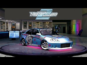 NFS Underground 2 - Samantha's Honda Civic Si (NFSU1 Character Car) Tuning & Customization