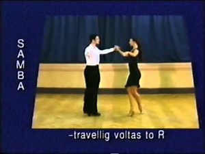 Samba dance steps 21. Travelling voltas to R